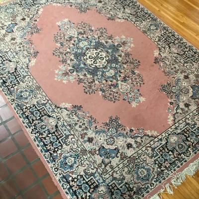 Vintage Persian-Style Wool Area Rug 