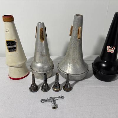 Assortment Of Trumpet/Cornet Accessories 