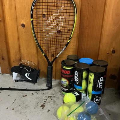Racquetball & Tennis Gear  – Racquet, Goggles, and Balls