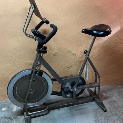 Vintage Stationary Exercise Bike – Metal Frame