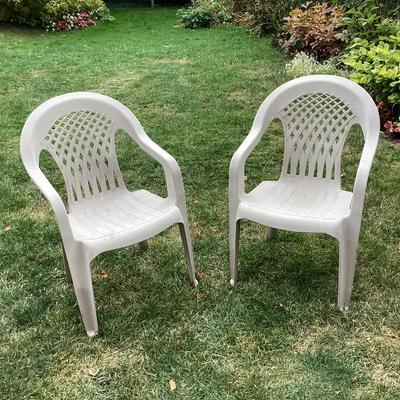 White Monobloc Chairs