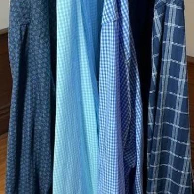 Claiborne And Izod Long Sleeve Shirts