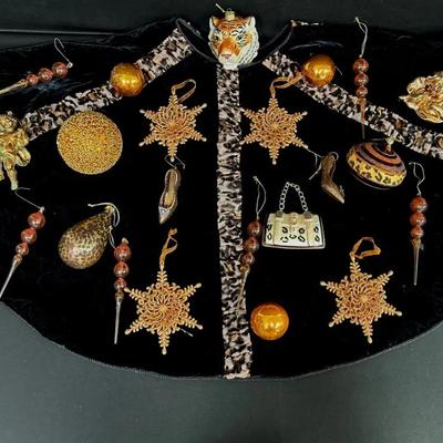 Animal Print & Copper Christmas 