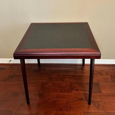 Folding Wood Card Table 