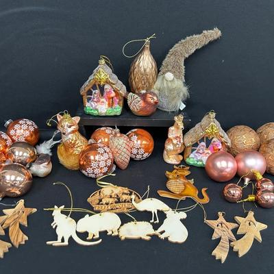 Copper Rustic Holiday Decor