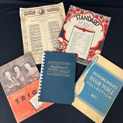 Vintage Music Books