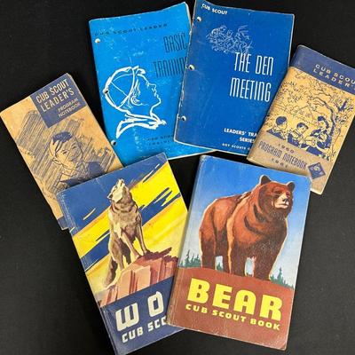 Vintage Cub Scout Books