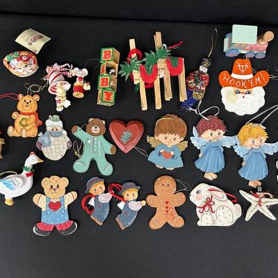 Painted Christmas Ornaments 