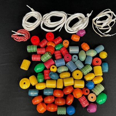 Jumbo Wood Beads