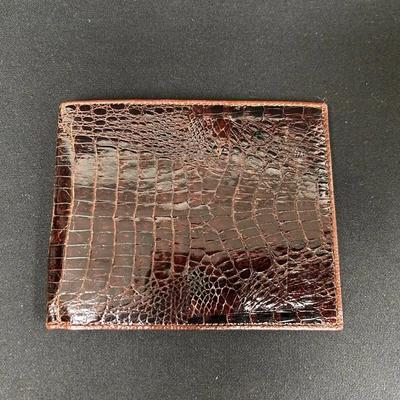Crocodile Bifold Wallet