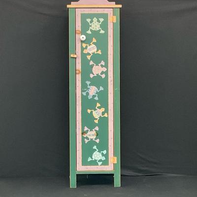 Handpainted Cabinet by Mountain Light Woodworks