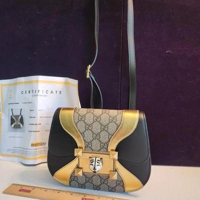 Gucci Authentic GG Supreme Mini Osiride Shoulder Bag