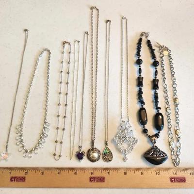 10 Sterling Silver 925 Necklaces & Chains - Lois Hill, Abalone