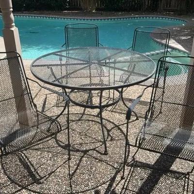 Metal Patio Set 