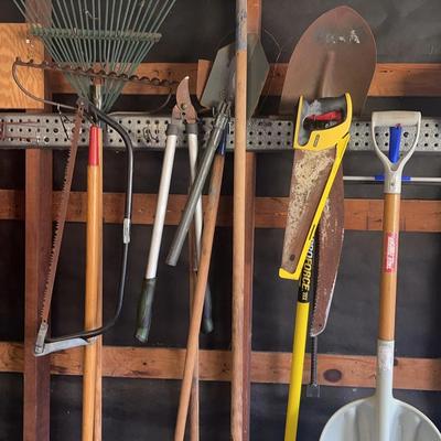 Garden Tools: Rake, Clippers, Shovel and More