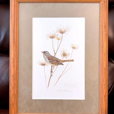 Don Whitlatch Print “Sparrows”