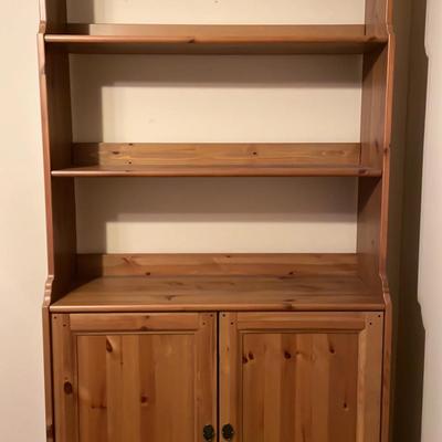 Wooden Bookshelf