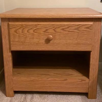 Wood Side Table