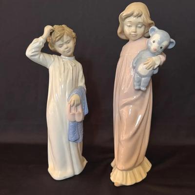 NAO by Lladro: Bedtime Boy and Bianca