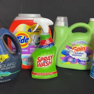 Tide, Gain, Downey Laundry Supplies 