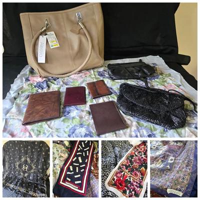 Leather Handbag, Wallets, Purses, Scarves