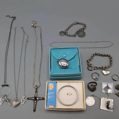 Variety Of Sterling Silver Jewelry... Tiffany, Milor