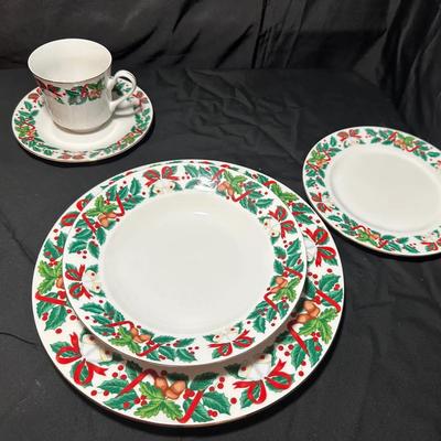 Royal Majestic Holiday Cheer China Set