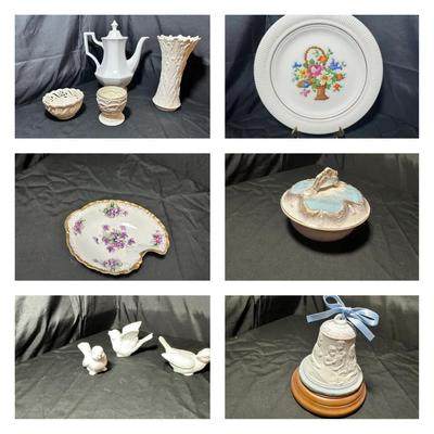 Lot Of Lenox, Lladro & More Serving Pieces & Decorative