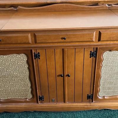 GE General Electric Floor Console Stereo/record Player