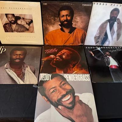 Lot 204: Teddy Pendergrass Album Collection