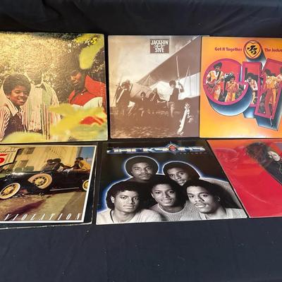 Lot 210: Jackson Five And Janet Jackson Album Collection