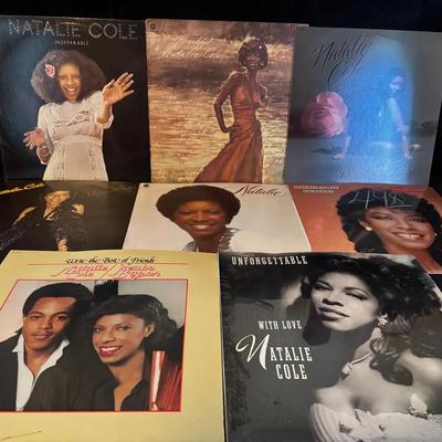 Lot 214: Natalie Cole Album Collection