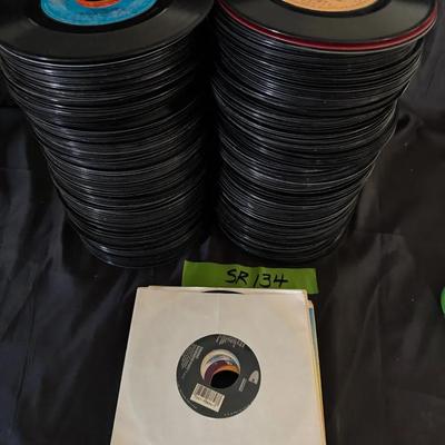 Lot 134:  200+ Records… Including Kool & The Gang, Blues Brothers, Andy Gibb…