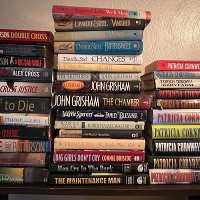 Lot 313: Mystery Hardback Novels