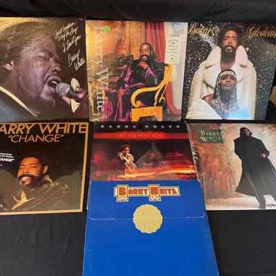 Lot 205: Barry White Album Collection 