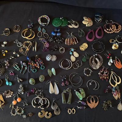 Lot 233: Costume Earring Collection
