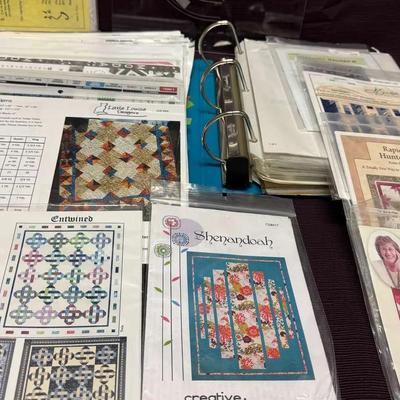 Lot 149:  Quilting Patterns And Template