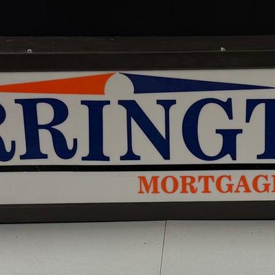 Lot 291: Exchangeable Store Front Sign