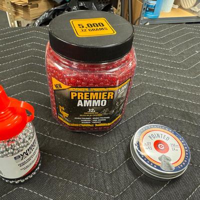 Lot 288: Airsoft And BB Gun Ammo