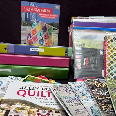 Lot 147:  Quilting Book And Patterns