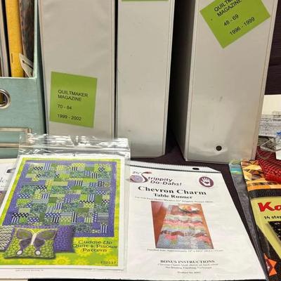 Lot 146:  Quilting Books, Patterns, And Templates
