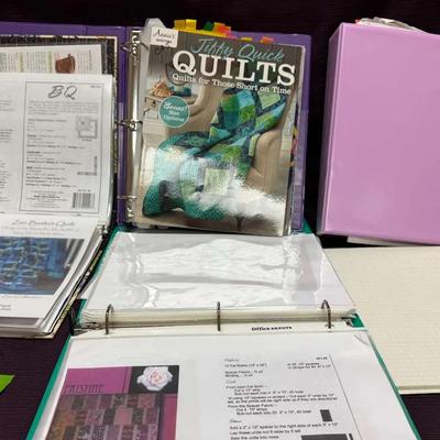 Lot 148:  Quilting Books And Patterns 