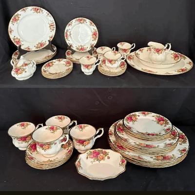 Royal Albert Old Country Roses China Set- Never Opened
