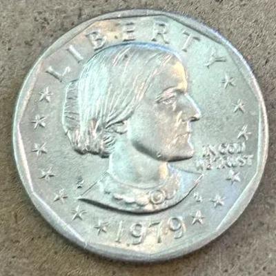 #3 – 1979-P Susan B. Anthony Dollar Coin