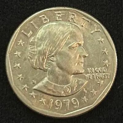 #1 1979-P Susan B. Anthony Dollar Coin