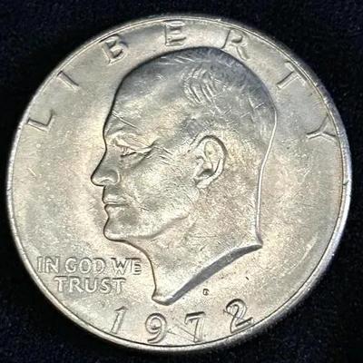1972-D Eisenhower Dollar