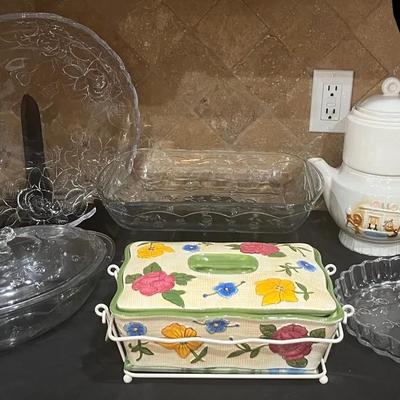 Temp-Tations, Anchor Hocking Savannah, & More Floral Dishware