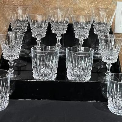 Cristal D’Arques Tuilleries Villandry Crystal Glasses