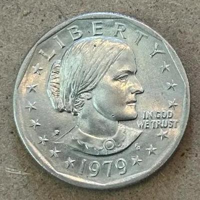 1979-P Susan B. Anthony Dollar Coin – First Year of Issue