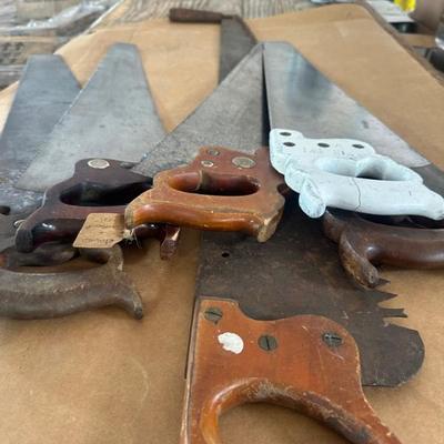 Sale Photo Thumbnail #17: Hand saws 